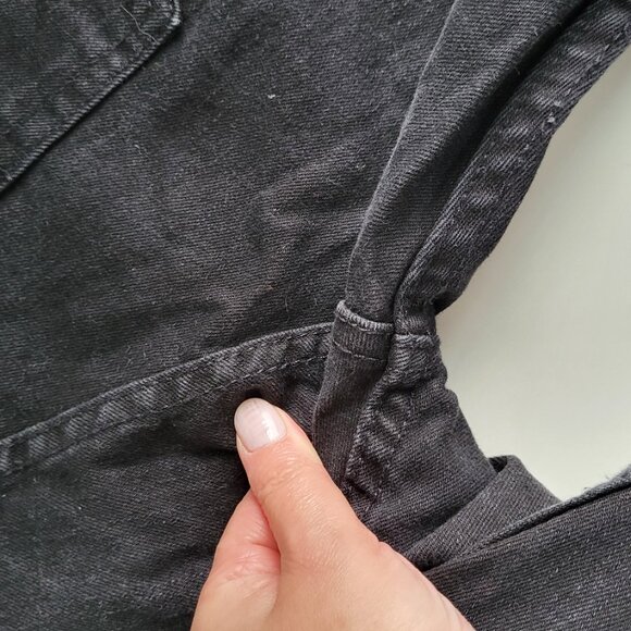 Levi’s 502 Taper Fit Jeans Black Size 30x32 Men’s Denim - Picture 11 of 11